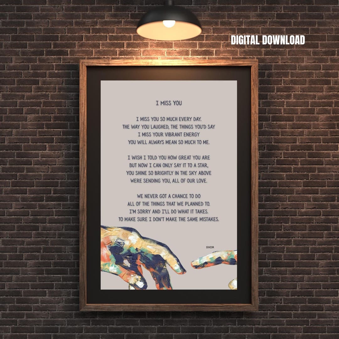 Digital Poem Download, Printable Poetry, Inspirational Poem Art ...