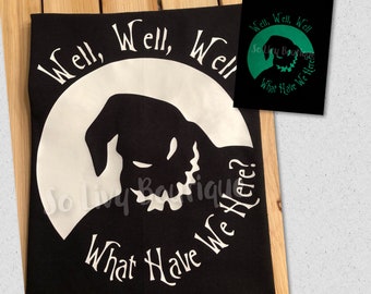 oogie boogie shirt etsy