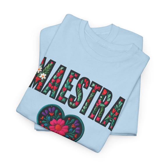 Spanish Teacher Shirt, Teacher Tee, Maestra Shirt, Bilingual Education T-Shirt, Dual Language, Back to School Shirt