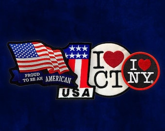 Custom Embroidered Patch - Personalized Photo, Name or Logo Patches | Iron On, Sew On, Hook & Loop Custom Embroidery Patches