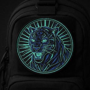 Custom Glow in the Dark PVC Patches | Personalized Logo Patches | Durable, Waterproof | 3D Rubber Patch for Jackets, Bags, Uniforms & Gear