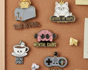 Custom Enamel Pins, Personalized Lapel Pins, Custom Logo Lapel Pins, Bulk Custom Enamel Pins for Business, Branding & Events