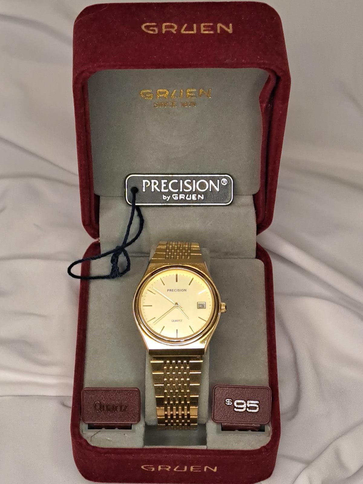 Gruen Gold Watch - Etsy