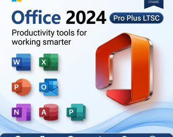 Microsoft office 2024 Pro Plus  LTSC Activation instantanée de la licence numérique