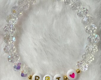Pulsera de cuentas de cristal “RBT”