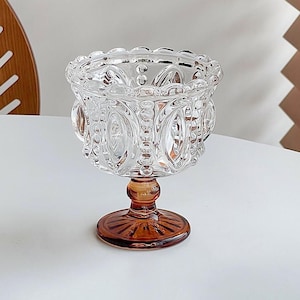 French romantic wine glasses | Vintage embossed champagne glasses | Wine glasses | Goblets | Whisky glasses | Wineware|Wedding wine glasses