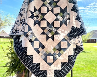 VERANDA Küstenlinie Charme Quilt Muster digitaler Download Konditorei Designs