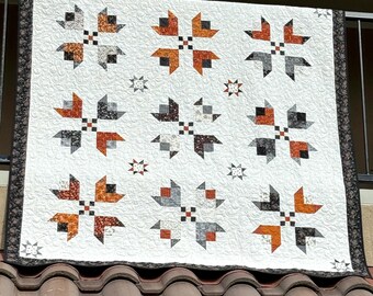 HERBST BLÜTEN Charme Quilt PATTERn digitaler Download Konditorei Designs