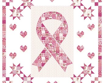 HOPE BLOOMS Panel Quilt MUSTER Digital Download Konditorei Designs