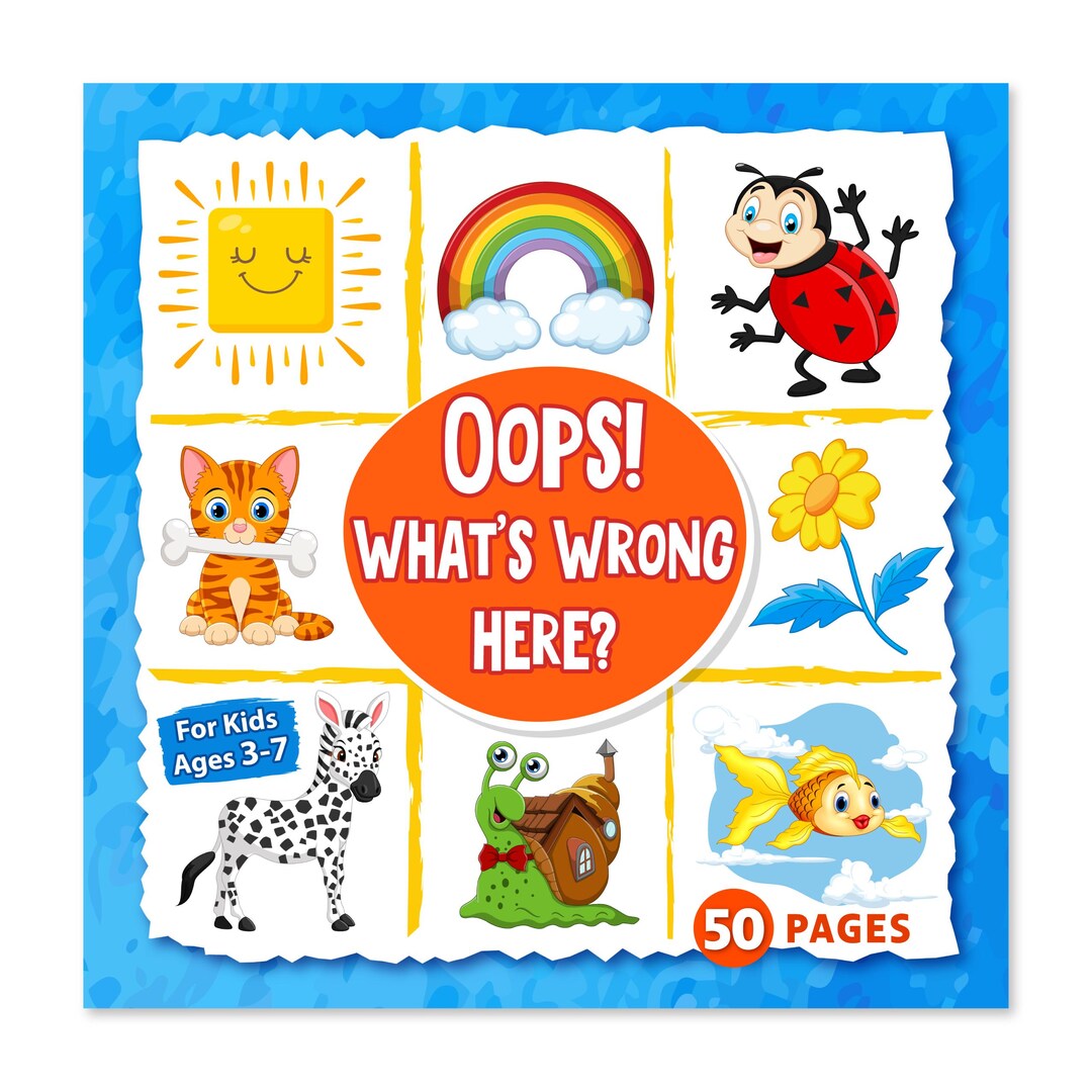 Funny Logic Book: Spot the Mistakes Activity (PDF Download) - Etsy