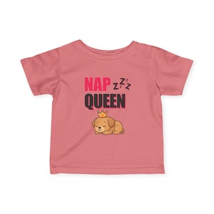 Nap Queen Infant Tee: Funny Sleepy Baby T-Shirt