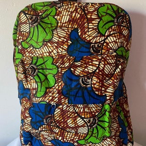 African Floral Print Rucksack | colourful vibrant Backpack