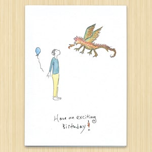 Dragon Birthday Card. Birthday Card. Boy&#39;s Birthday Card. Fantasy Birthday. Dragon Birthday. Dragon Card. Happy Birthday. Cute Dragon Card.