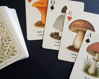 Mushroom Playing Cards