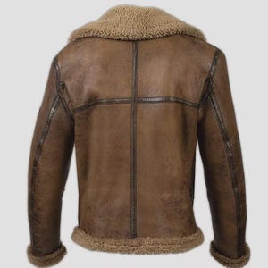 Veste Aviateur B3 En Cuir De Mouton Vintage - Marque Infinity - Taille XS à 5XL - Neuf Avec étiquettes