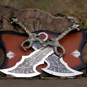 Handmade Blades of Chaos: God of War Inspired Cosplay Prop
