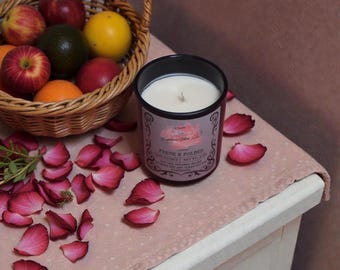 Fresh & Folded | 8 oz Soy Beeswax Candle with Laundry Day Clean Cotton