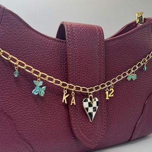 Kimi Antonelli F1 Bag Charm: Mercedes Team Colors, Driver Initials, #12