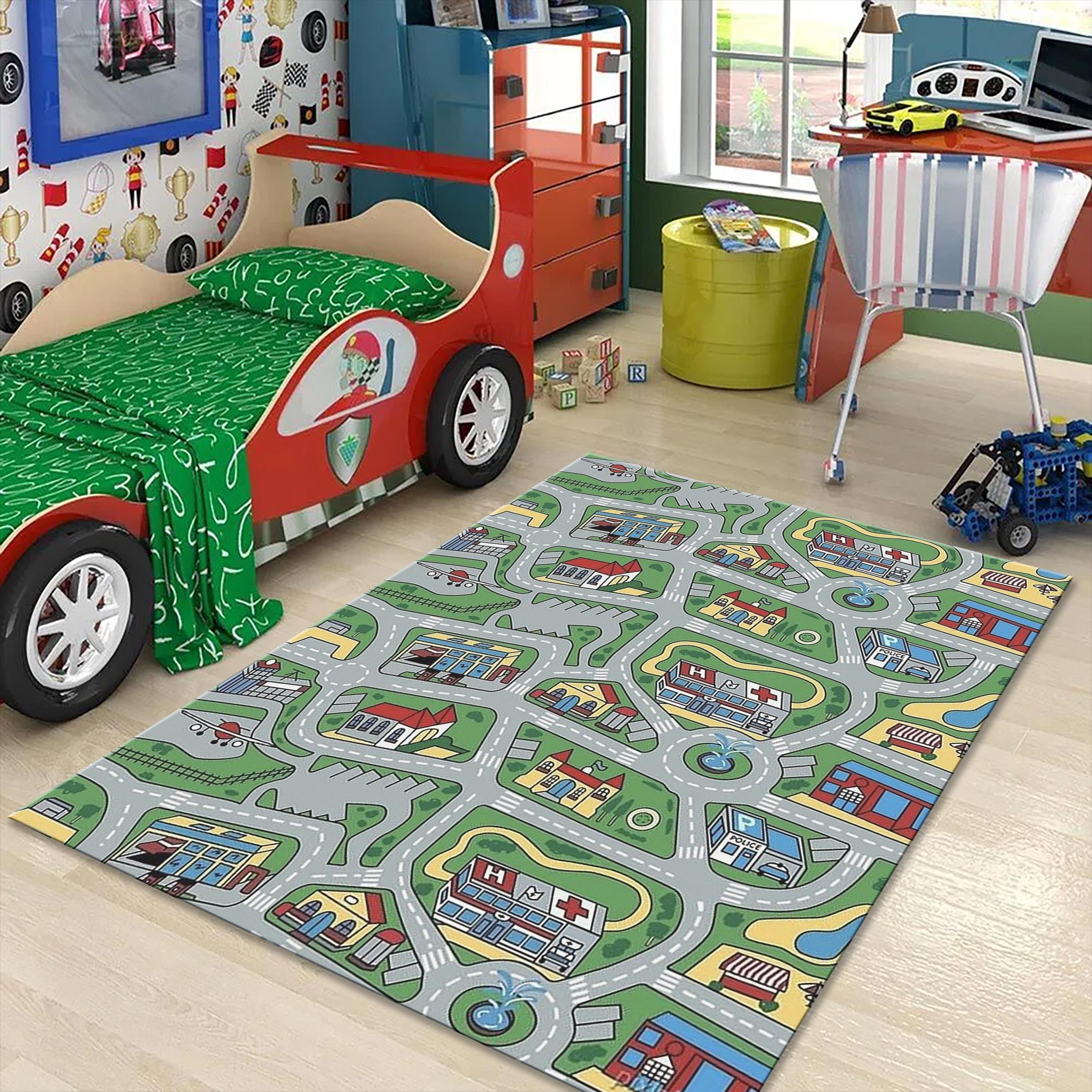 kids car play kids play mat rug Buy Kids Car Carpet Online In India India