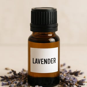 Pure Lavender Essential Oil 10ml | Relaxing Aromatherapy, Organic, Vegan, All-Natural Sleep Aid, Holistic Wellness, Spa, Calm,