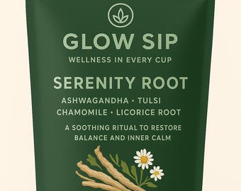 Ashwagandha, Tulsi, chamomile,licorice root