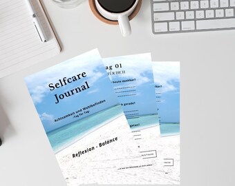 Zelfzorgdagboek – 31 dagen mindfulness en balans | Printbare PDF om in te vullen