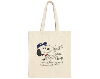 Cotton Canvas Tote Bag
