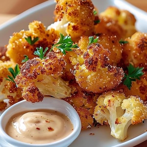 Crispy Cauliflower Recipe | BEST Vegan Appetizer | Instant PDF Download