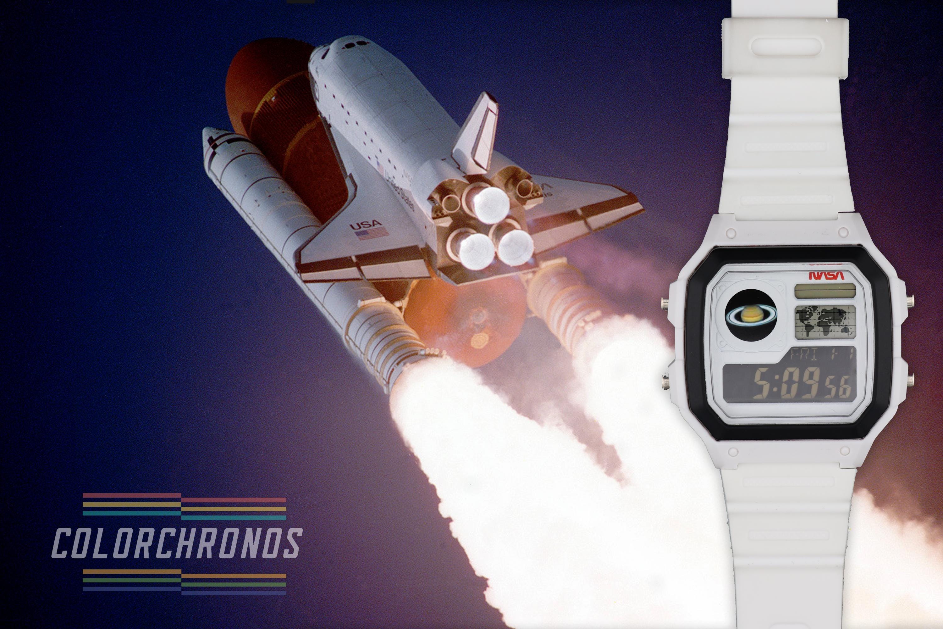 Mission Discovery - NASA Mission to Saturn Casio AE-1200 Mod