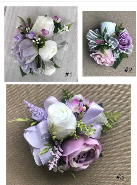 Ramo de novia en cascada flores de boda de lavanda boda lila - Etsy España