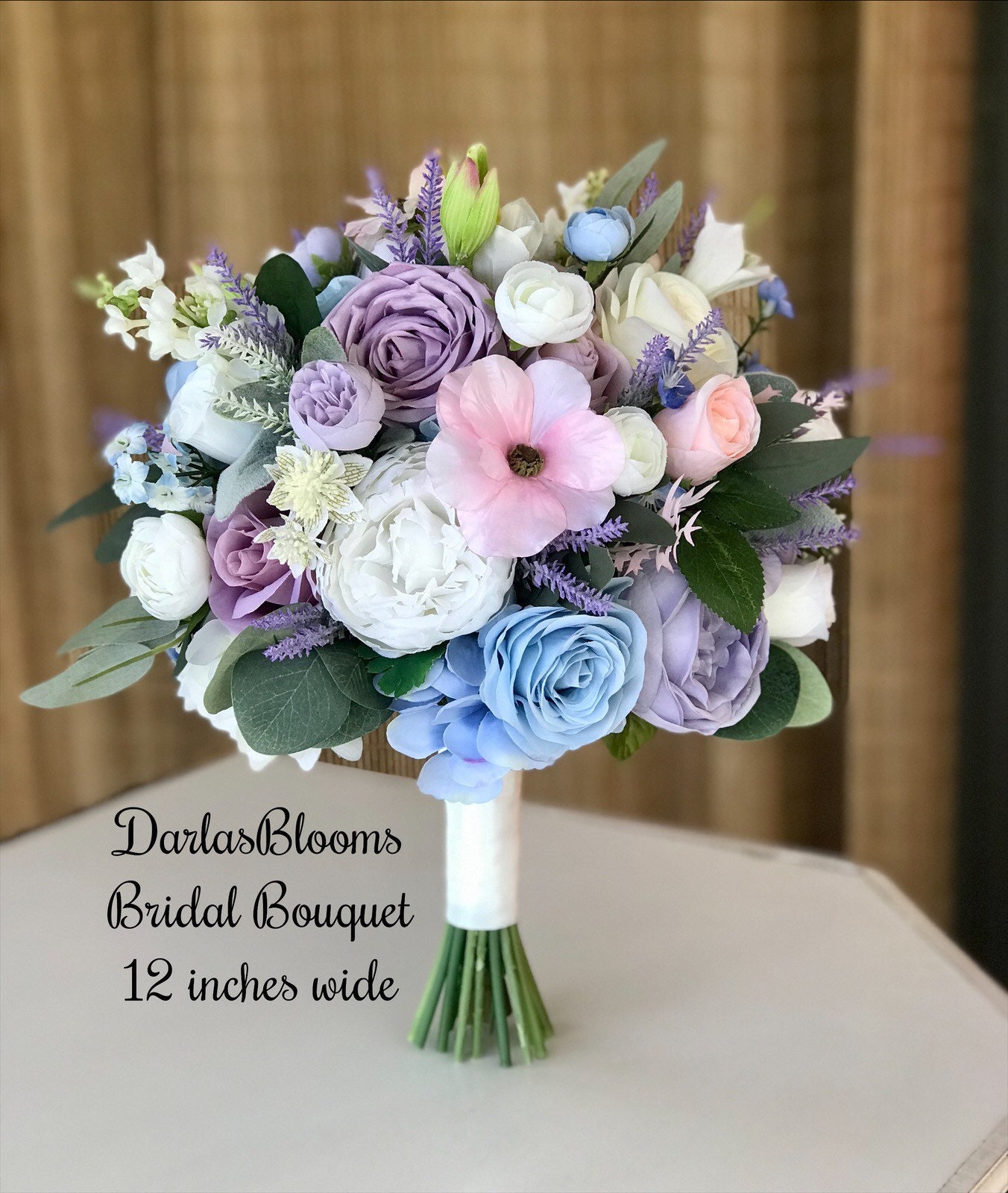 Pastel Artificial Bridal Bouquet