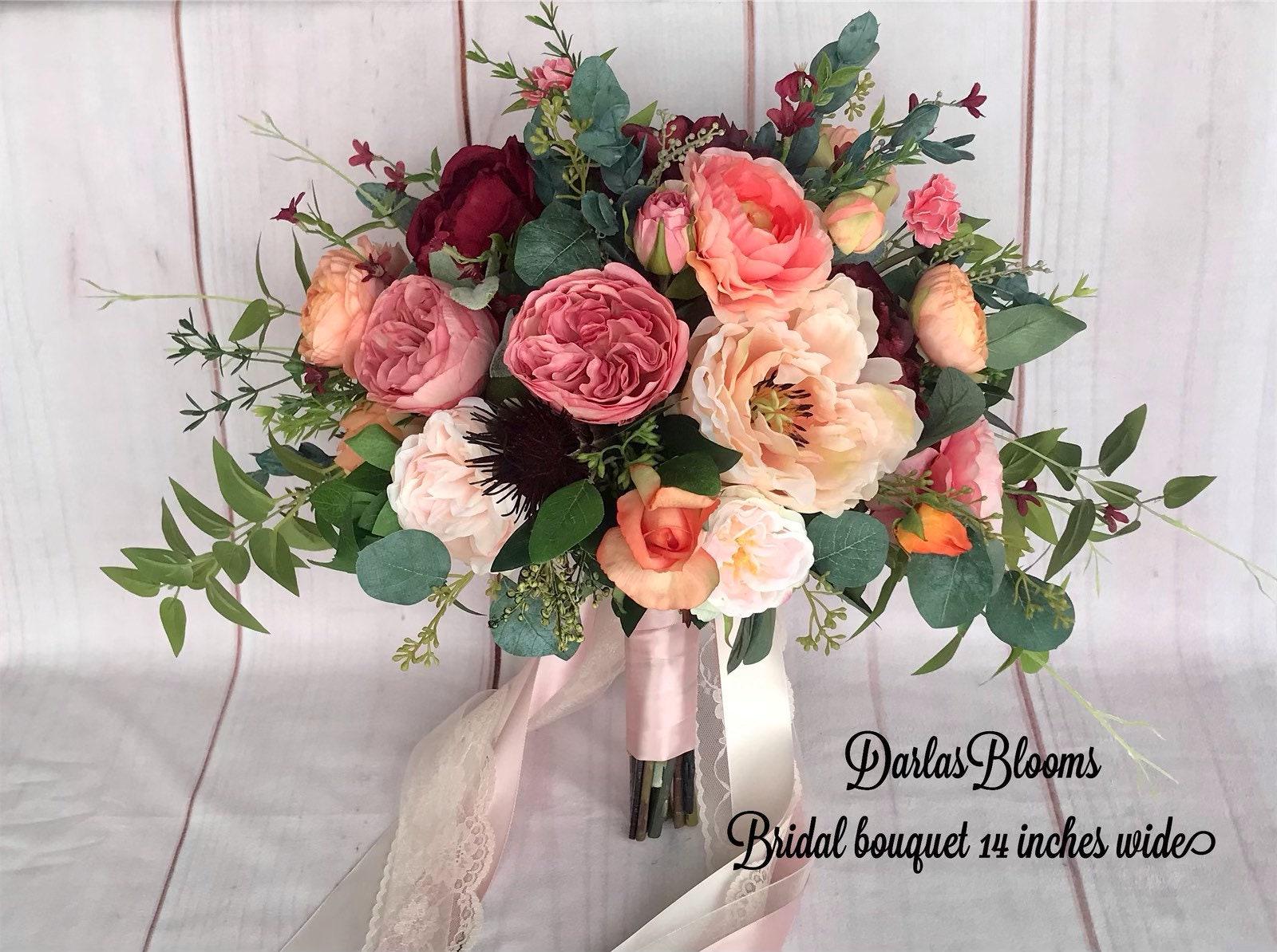 Boho Silk Bridal Bouquet