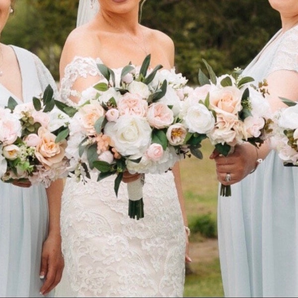 Silk Wedding Flowers Etsy