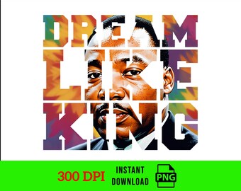Martin Luther King Jr. PNG, Sogna come un re, Juneteenth 1865 PNG, Ho un sogno, Giornata ispiratrice di MLK, Mese della storia nera