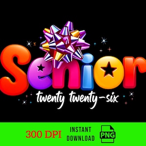 Coquette Senior 2026 Png, Preppy Senior Shirt Design, Class of 2026 Png, Senior Mom Png, Pink Girly Graduation High School Sublimation