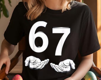 Viral 6 7 Six Seven Funny Hands Meme PNG, 67 Funny Viral Internet