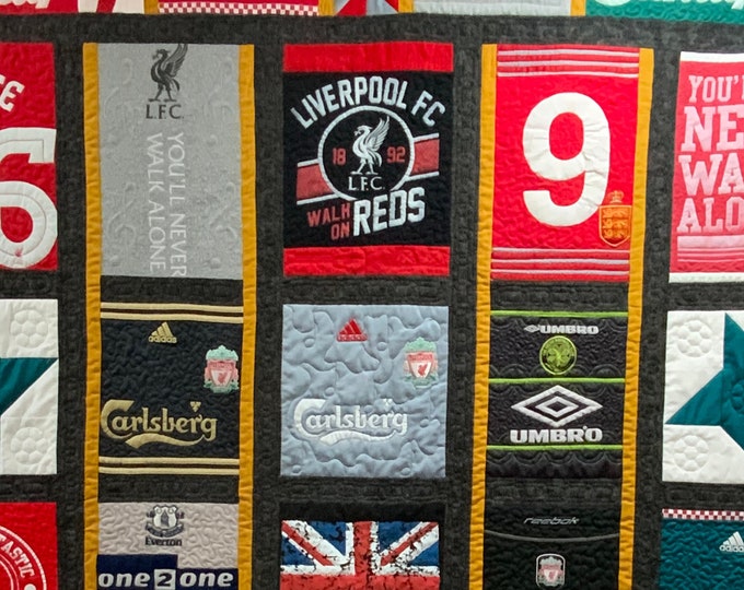 Custom Memory Quilt made from Your T-Shirt Cherished Memories Keepsake Memory T-shirt Quilts, Cherished Memories To Hold And Admirer Forever