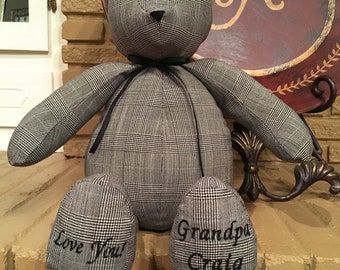 Handmade Memory Bear: Treasure your Loved One's Clothing in a Huggable Keepsake Memory Keepsake Bear