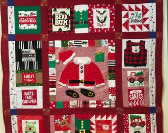 Sentimental Memory Quilt: Handcrafted from Loved Ones' Precious Clothing Memory Quilt from baby or children’s clothes!