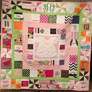 Memory Quilt from baby or children’s clothes!