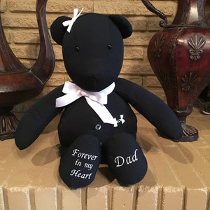 Memory Bear Keepsake Bear, Memory Bear from Loved Ones Clothing