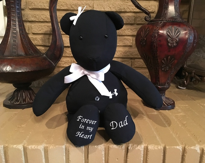Memory Bear Keepsake Bear, Memory Bear from Loved Ones Clothing