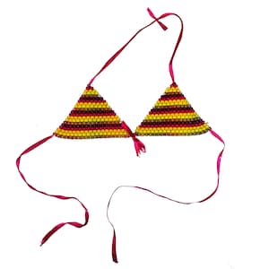 customizable rave kandi bra