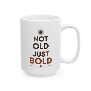 Inspirational Ceramic Coffee Mug: Motivation Quote, Positive Vibes
