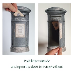 Interactive Post Box Printable Junk Journal Kit Bundle, Red & Dark Academia Scrapbook Mailbox Project, and Ephemera Set image 2