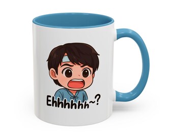 Funny Thai BL Drama Gift for Fans | First Khao Thai BL Series Inspired Mug | 11 oz Coffee Tea Cup | Kpop BL Shipper Collectible Merch