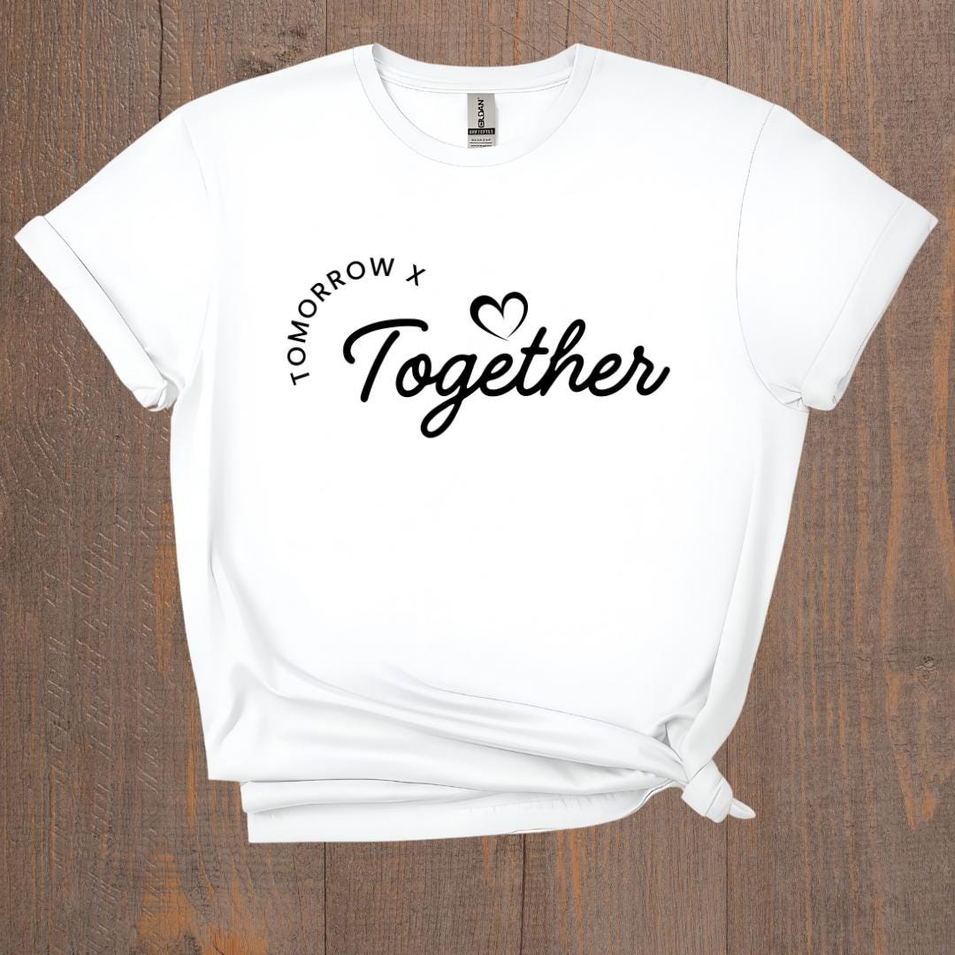 アイドル TXT TOGETHER CROP T-SHIRT Txt Kpop Shirt - Etsy