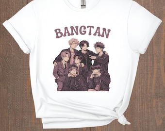 Bts Tshirt Kpop - Etsy