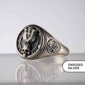 Owl Skull Ring - Etsy