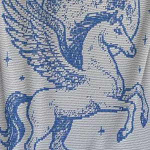 Pegasus - Overlay Mosaic Crochet - PATTERN ONLY - UK crochet terms